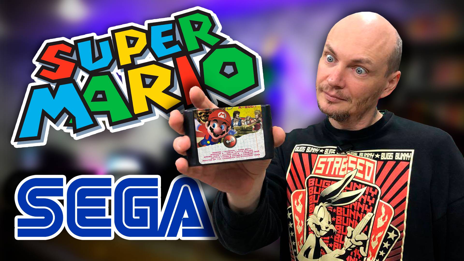 Super Mario на SEGA - Подарок от подписчика