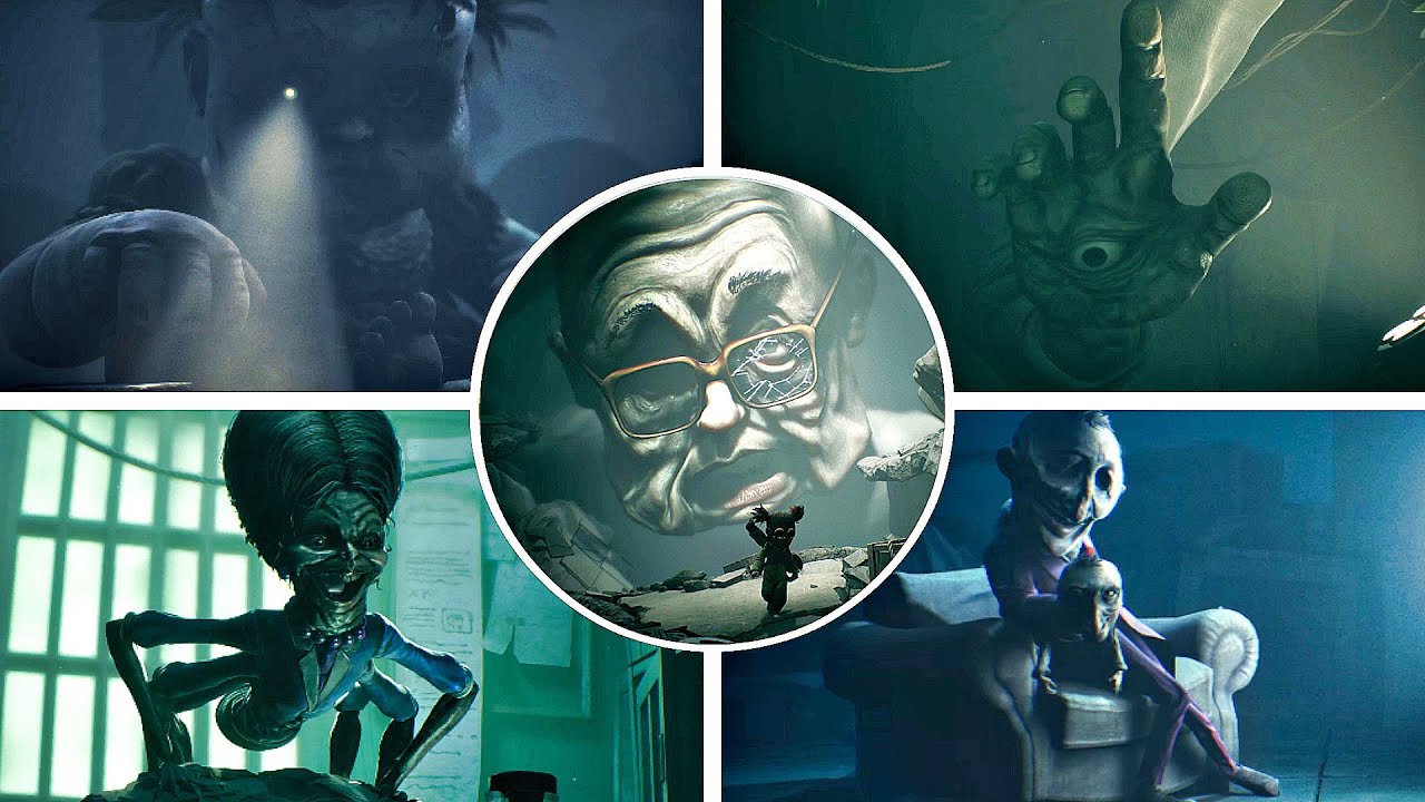 Маленькие Кошмары 3 - Все Боссы и Концовка смотреть онлайн