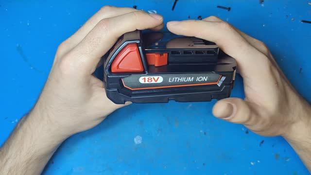 Аккумулятор Milwaukee M18 2,5Ah. Аккумулятор Милуоки М18. Ручная сборка! Качество! Гарантия! смотреть онлайн