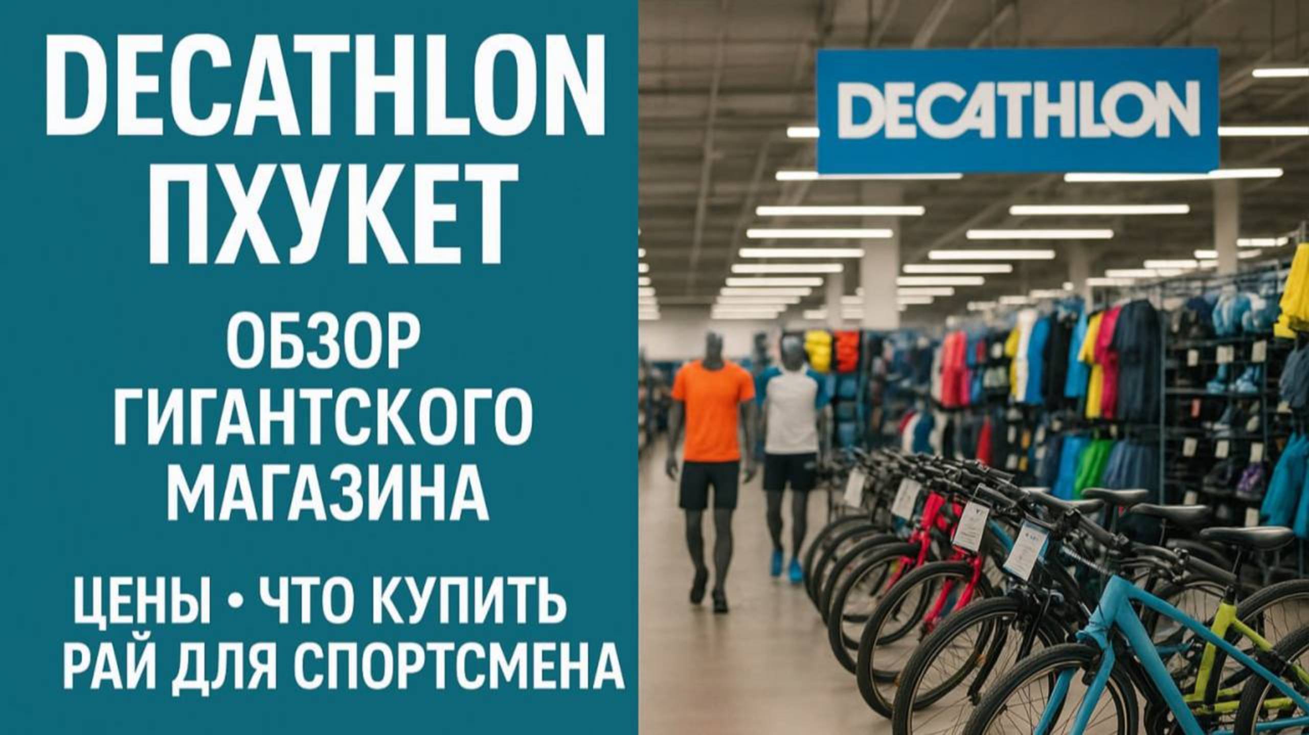 Обзор Decathlon на Пхукете