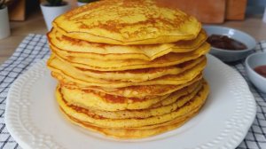 Очень вкусные, нежные блины из тыквы. ЭТО ЛУЧШИЕ БЛИНЫ КОТОРЫЕ Я ПРОБОВАЛА