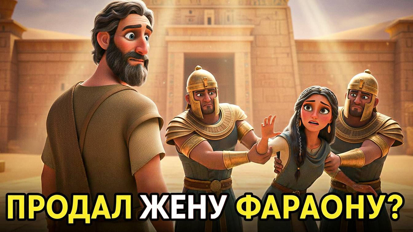Аврам отдал жену в ГАРЕМ Фараона? Поступок труса или мудреца? | Библейская история смотреть онлайн