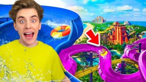 24 ЧАСА В АКВАПАРКЕ *Экстремальные ПРЯТКИ* А4