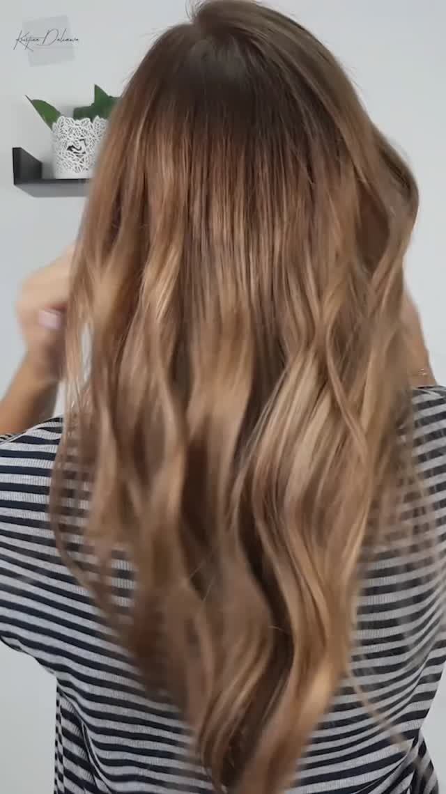 Airtouch. Исправление домашнего окрашивания. Избавляемся от шоколадной полосы.