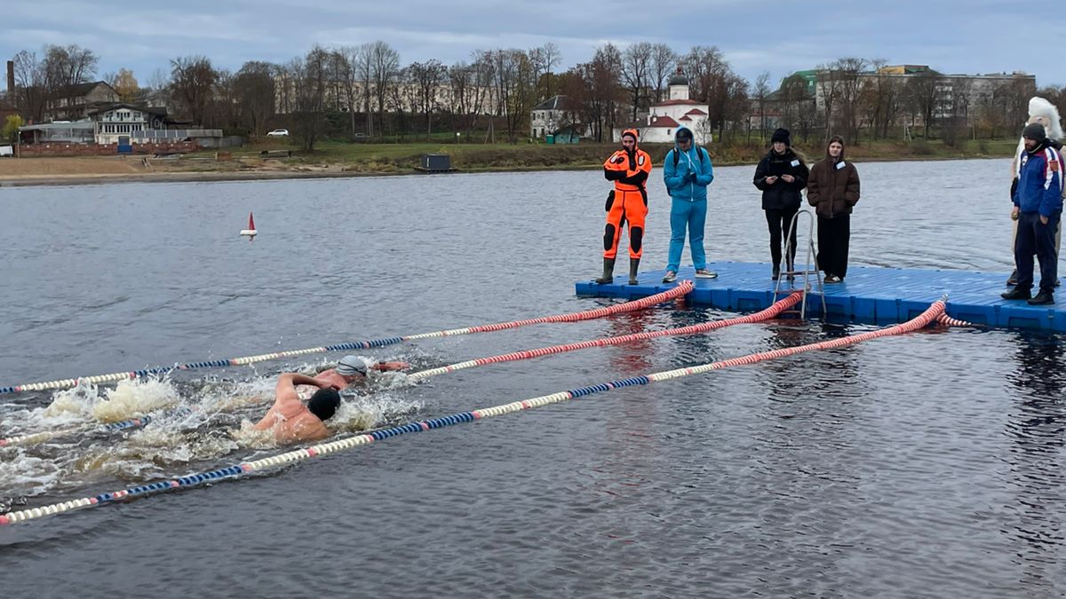 Зимнее плавание: Чемпионат и Кубок Псковской области «Ледяной заплыв».