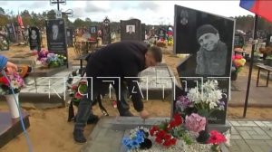 Погром на могилах бойцов СВО устроили вандалы в Дзержинске.mp4