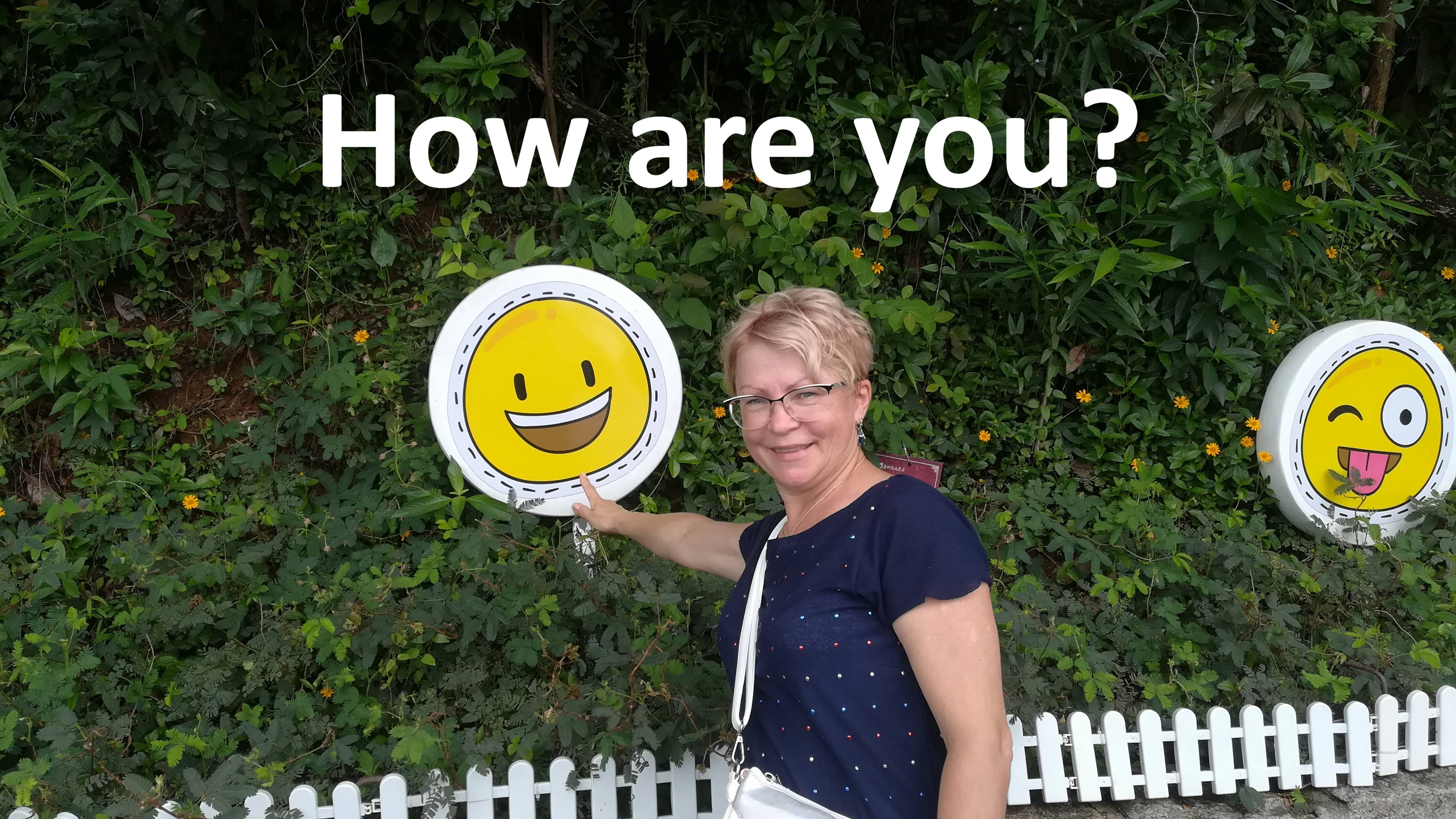 How Are U_ What`s Up_ Emoji With Galina Popova