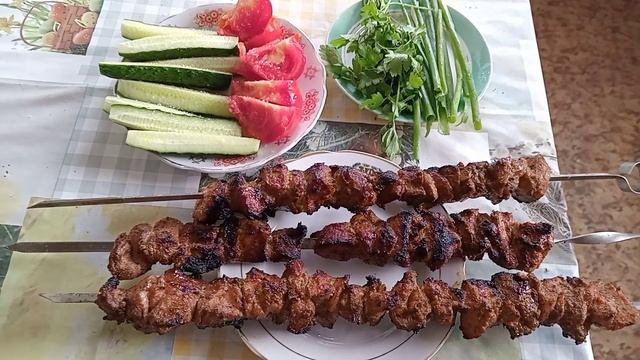 шашлык на даче