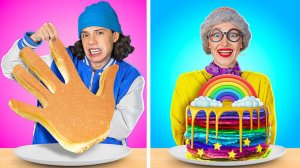 👵 Я vs бабушка! Кулинарный поединок 🍳 Лайфхаки и гаджеты | 123 GO!