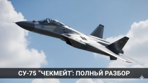 🛩️ Почему российский Су-75 'Чекмейт' заставил НАТО замереть?