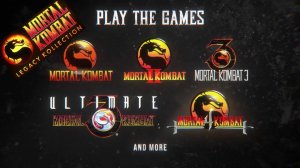 Mortal Kombat- Legacy Kollection