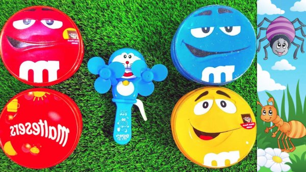 Мультики для детей. Аппетитные конфетки Эмэндемс 4 коробочки. Мультики для малышей про конфетки