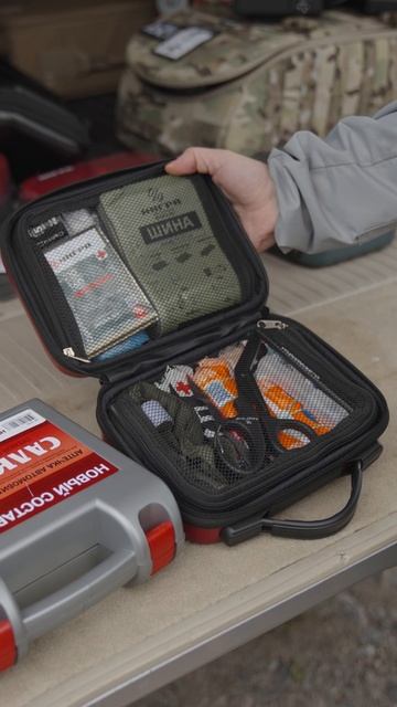 Сравнение двух автомобильных аптечек #ингра #аптечка #автомобильнаяаптечка