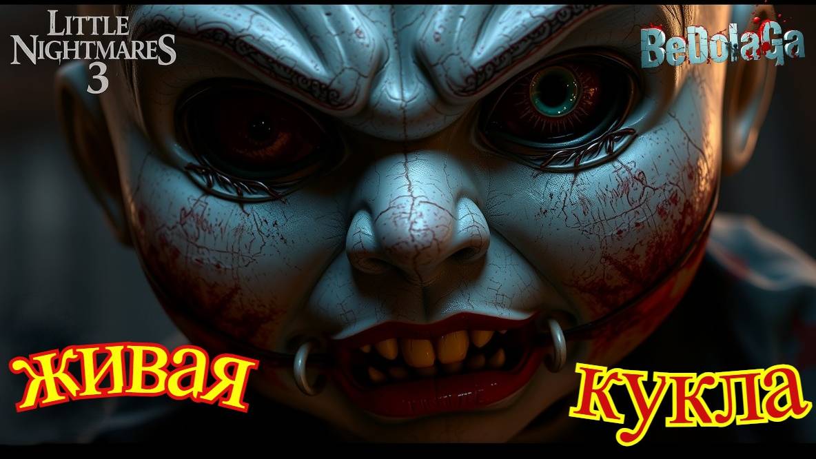 Little Nightmares 3 - ЧАСТЬ 4: ПОБЕГ ИЗ ЦИРКА! Директор Кин и живая кукла | Финальная битва смотреть онлайн