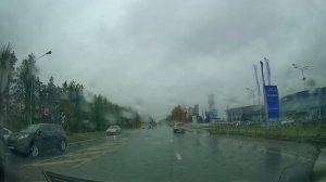 Поездка по улицам города Тюмень с Киевской до СНТ «Лесные Зори»