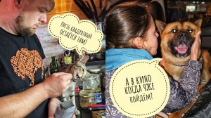 Пёс Кубик вернулся домой! Внезапный, чистый, блестящий, весь такой из Москвы!