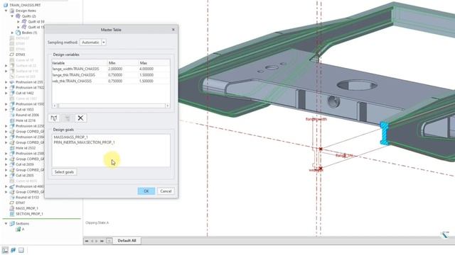 018 Creo Parametric - Behavioral Modeling Extension BMX - Multi Objective Design Study MODS