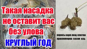 БЕЗ УЛОВА НЕ УЙДЕШЬ Насадка для рыбалки Карась Лещ Плотва