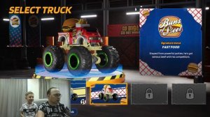 монстер траки хотвилсы  Hot Wheels Monster Trucks Stunt Mayhem трюки