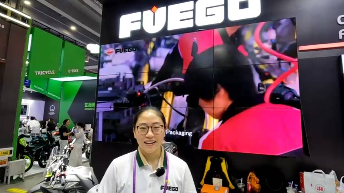 Мотоциклы FUEGO. Интервью на выставке CFAIR. смотреть онлайн