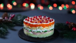 КРАСИВЫЙ САЛАТ на НОВЫЙ ГОД 2026! Этот НОВОГОДНИЙ САЛАТ сведёт с ума ваших Гостей!