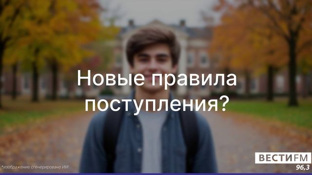 Новые правила поступления? смотреть онлайн