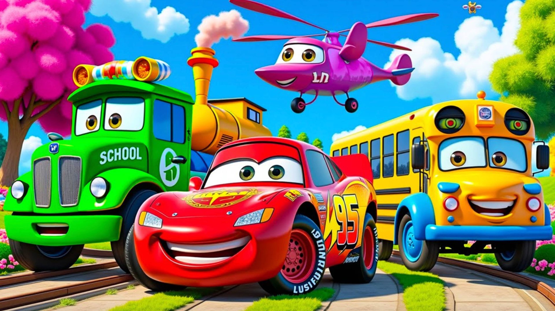 Мультики про машинки! Большие машины! Тяжелые грузовики! Сборник - Мультики для детей! #2 смотреть онлайн