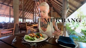 Lunch menu Medhuhufushi Island Resort Mukbang В столовую как на подиум 💃🏼Веганское меню