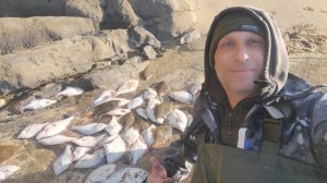 Идущий по Воде! Сетка переполнена рыбой! Сиг Кабан поплыл,поплыл!