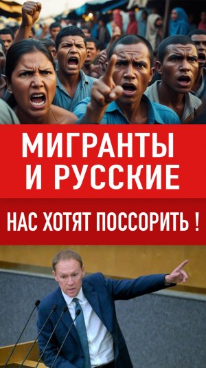 Преступления мигрантов. Кому выгодно? Мигранты в России.