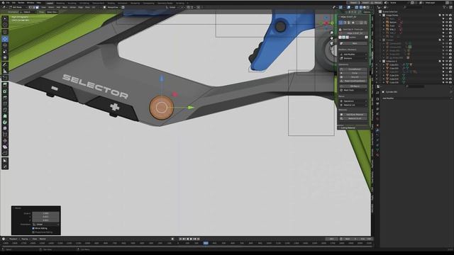 Hard Surface in Blender part 2.1 смотреть онлайн