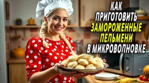 Как приготовить замороженные пельмени в микроволновке