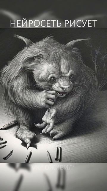 Когда рисунок оживает