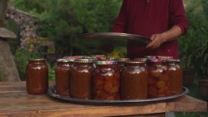 Kənd Həyatı. Выпечка пирожных с инжиром + Приготовление свежего инжирного джема