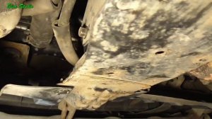 Замена передней подушки коробки Mitsubishi Outlander