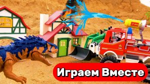 МУЛЬТИКИ ПРО МАШИНКИ И ДИНОЗАВРОВ ДЛЯ ДЕТЕЙ 🦖🦖🦖 ИГРУШКИ МУЛЬТИКИ ДЕТЯМ