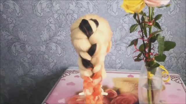 Как вплести канекалон в косу смотреть онлайн