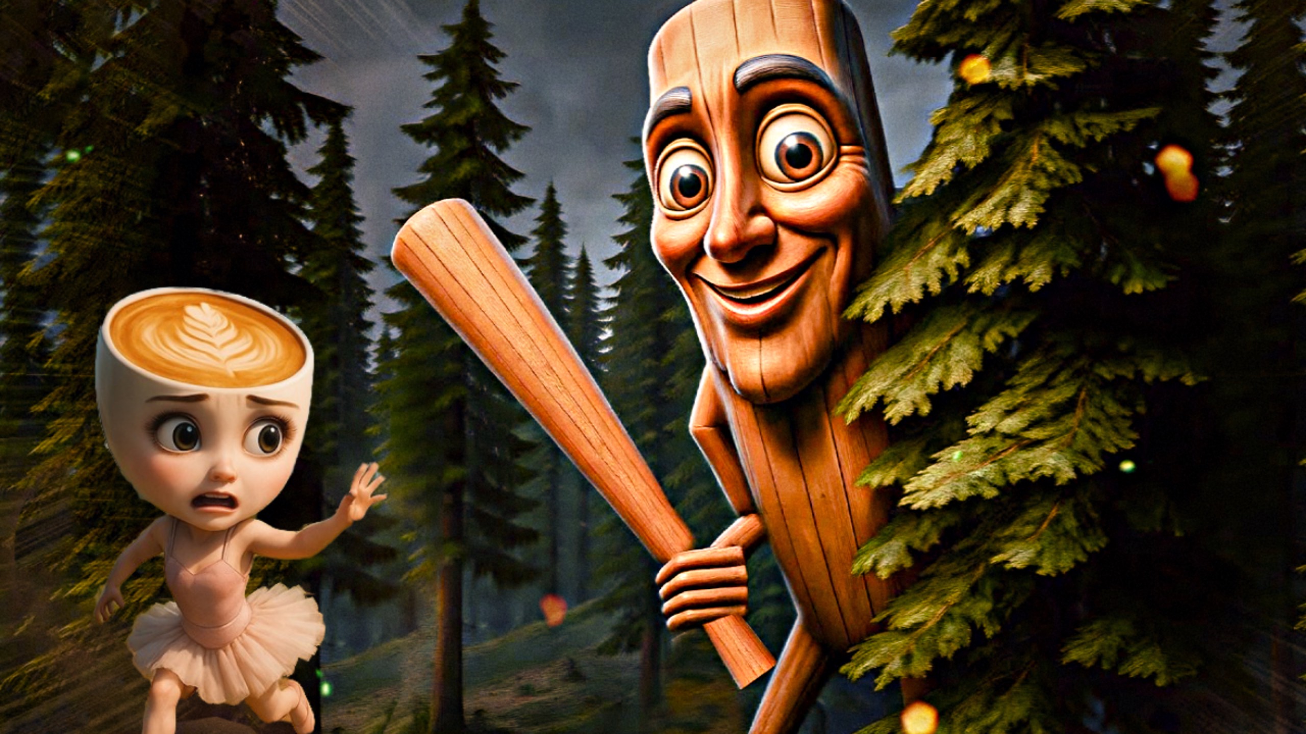 ТУНГ ТУНГ ТУНГ САХУР следит за нами в ЛЕСУ | НИКОГДА НЕ ПРОИЗНОСИТЕ ЭТО ИМЯ