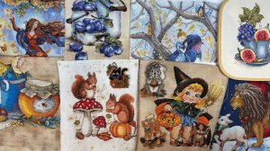 #64 Вышивальный октябрь: 5 финишей, продвижения и много покупок!