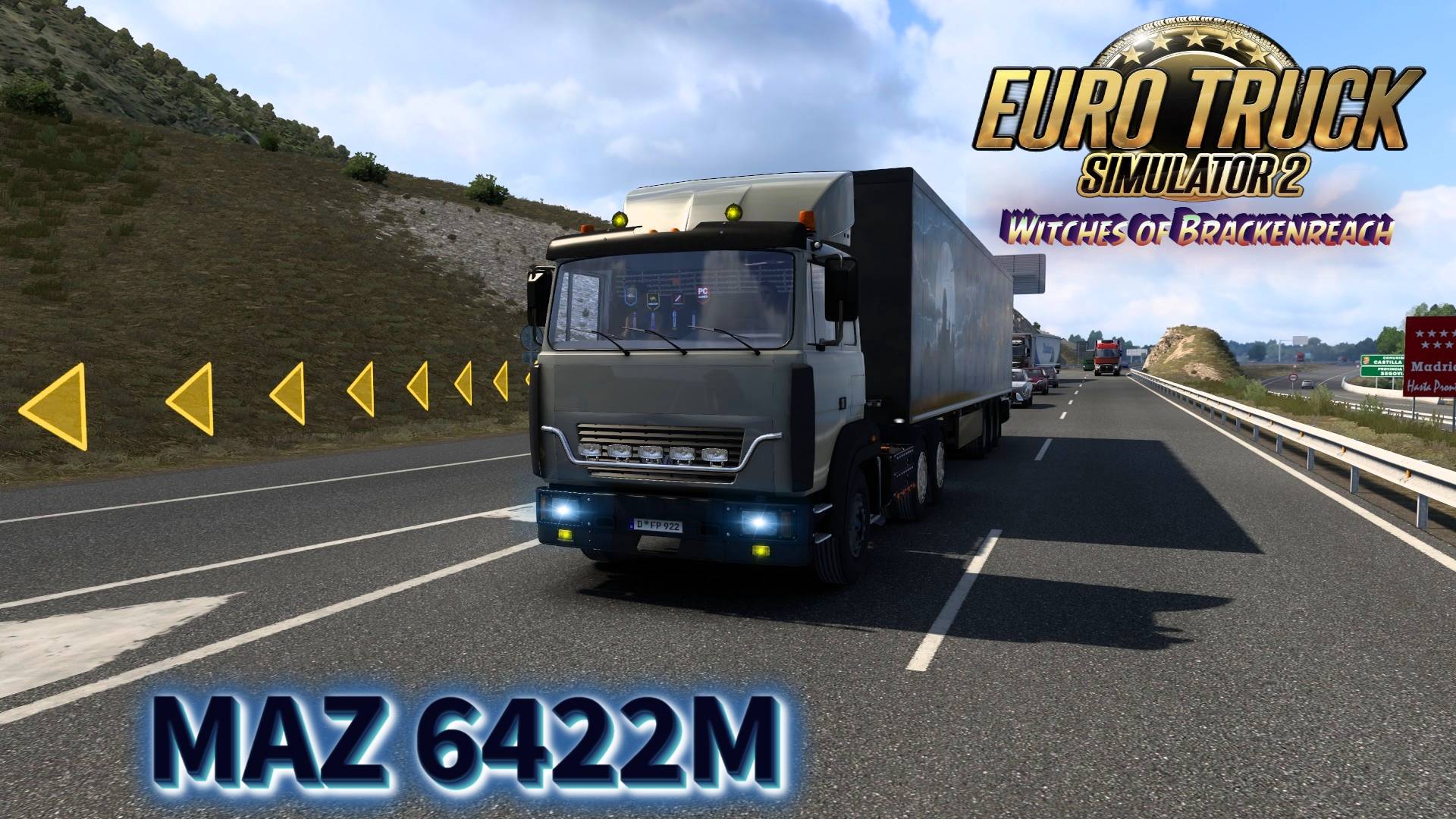 Euro Truck Simulator 2. МАZ 6422M смотреть онлайн