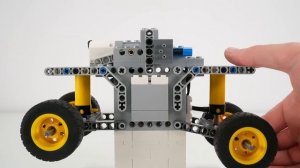 Машинки Lego против больших выбоин.