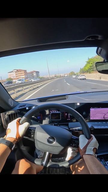 2023 OPEL ASTRA ELECTRIC - тест на поворот I 4K смотреть онлайн
