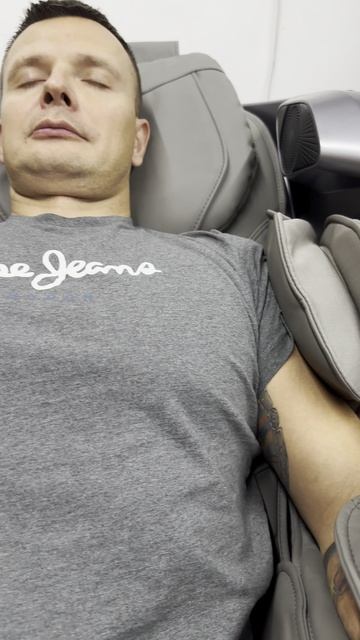 Массажное кресло OTO TITAN TT-01 Grey #массажноекресло #массажноекреслокупить смотреть онлайн