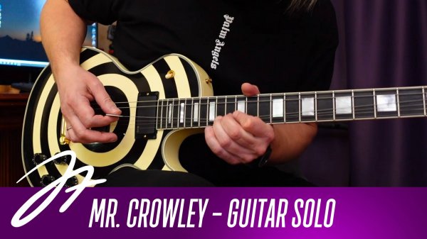 Ozzy Ozbourne - Mr. Crowley - Guitar Solo |Cover|Dmitry Andrianov