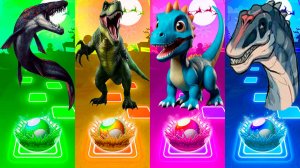 Coffin Dance Динозавры 213 уровень - Мультики про Динозавров | МУЛЬТФИЛЬМЫ ДИНОЗАВРЫ в Tiles Hop