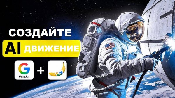 Google Veo 3.1 + Nano Banana Создает сцены из фильмов с искусственным интеллектом нового уровня