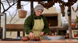 Деревенский Сыр Тофу Старым Традиционным Способом! Азербайджанская Кухня Деревенская Кухня