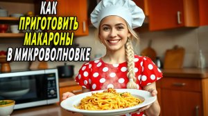 Как приготовить макароны в микроволновке