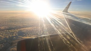 Самолёт Airbus A321 взлет из Шереметьево