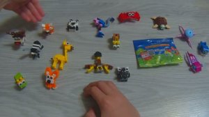 Распаковка пакетиков Магнит зверятыши коллекция, магнит акция, как собрать зверятышей из магнита